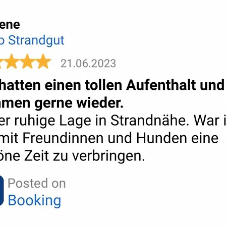 Appartamento Strandgut- Familien - Hunde - Strandnah - Eigene Terrasse - Sauna & Wellness